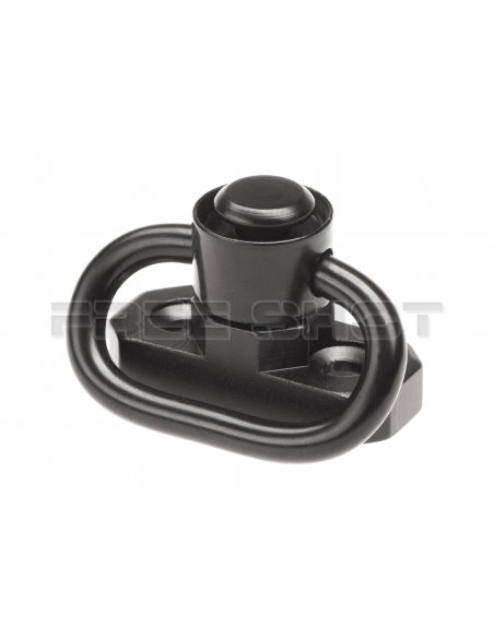 Kit Anelli Girevoli A Sgancio Rapido GUGULUZA 2.54cm - Con Viti Per Legno E Metallo, Per Fucili
