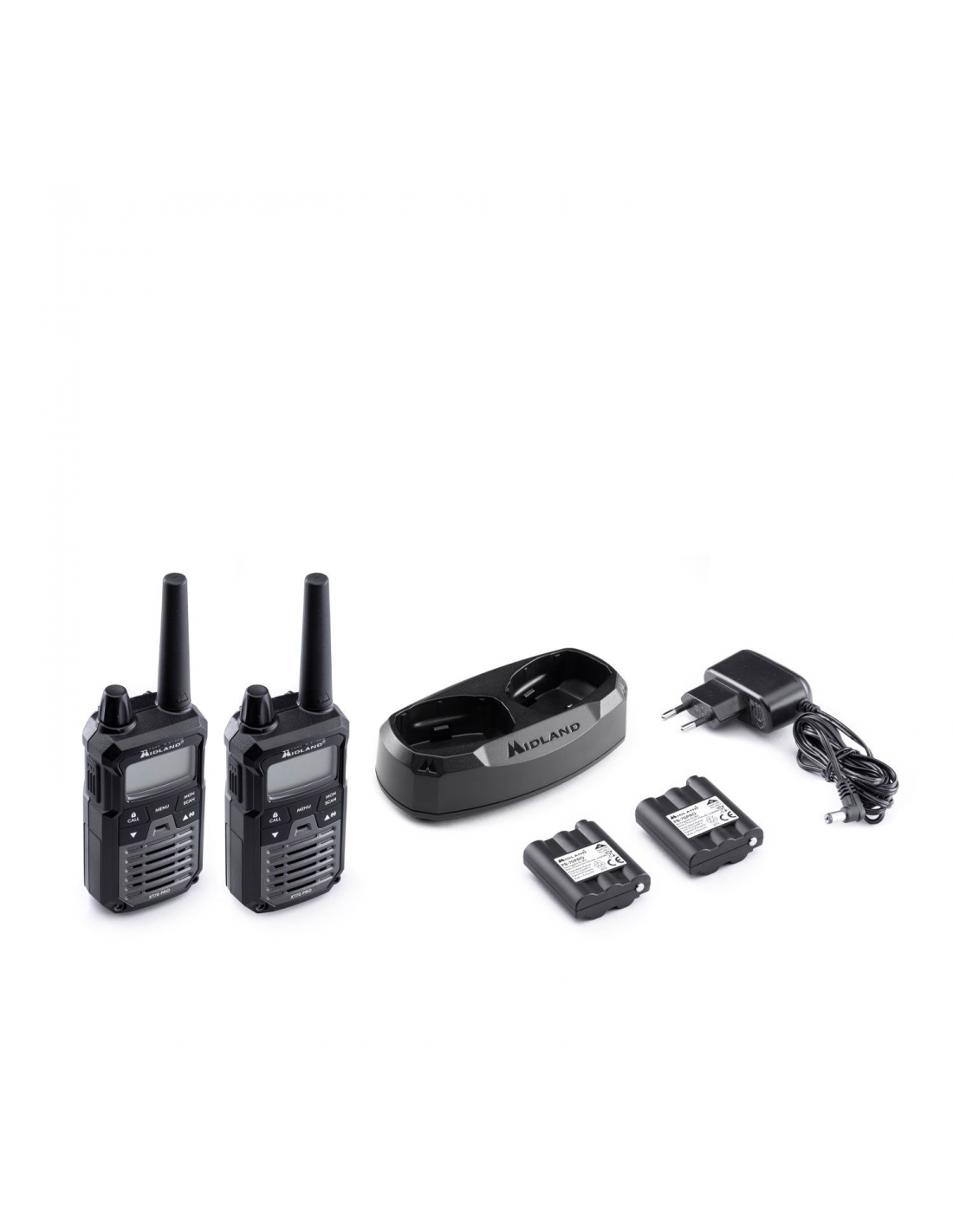 Chargeur Secteur CA-XT71 Pour Radio Midland XT-70 - Câble USB Et Prise Inclus, Recharge Fiable