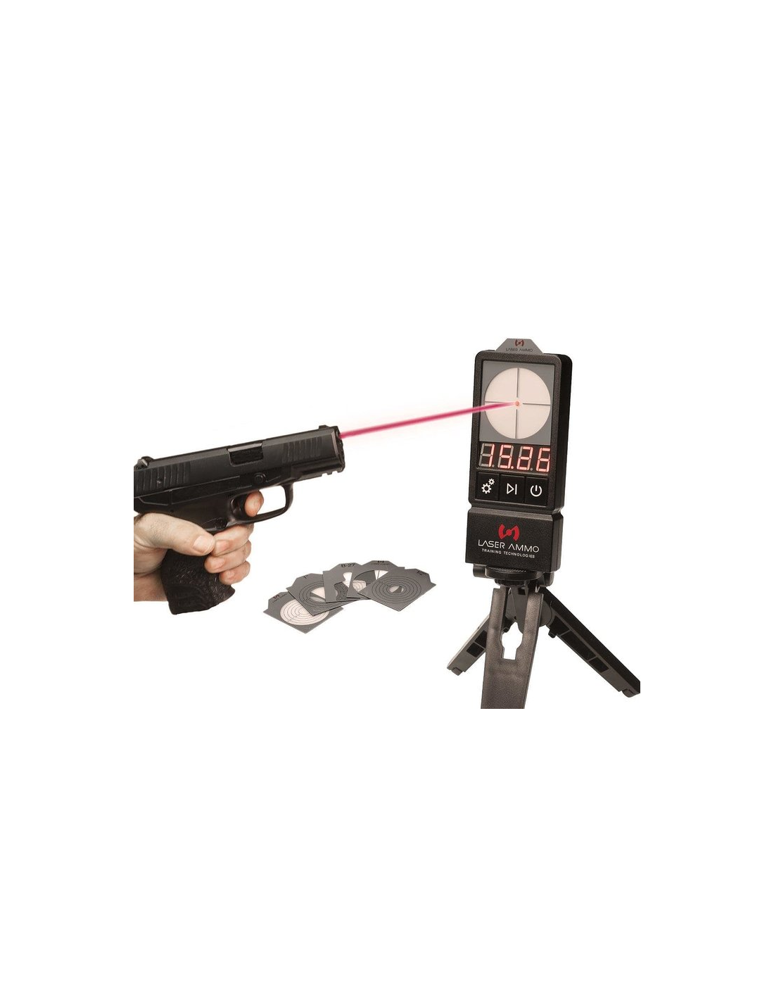 LASERAMMO LASERPET II + CARTUCCIA LASER 9X21