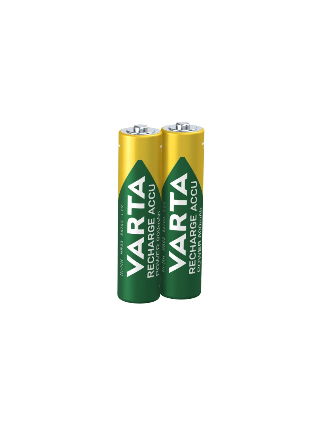 Caricabatterie VARTA Mini Con 2 Batterie Ricaricabili AA 2100mAh – Carica 2 AA/AAA In 4,5 Ore, Tensione Globale 100-240V